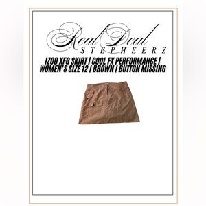 Izod Women's Tan Mini Skirt